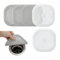 5Pcs Haarsieb Dusche- Premium Silikon Abflusssieb mit Saugnäpfen - Für Dusche, Badewanne & Spüle - Verhindert Verstopfungen - BPA-frei & kalkresistent - Einfach zu reinigen (10cm Durchmesser)