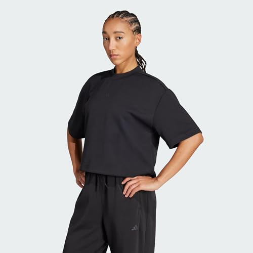 adidas Women's Puremotion T-Shirt, Black, S