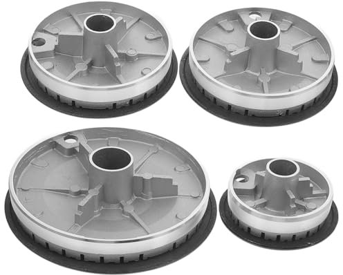 DIYEAH Juego De Cabezal De Quemador De Gas De Metal Compatible Para Cocina, Recambio De Cabezal De Estufa Tapa Plana y Distribuidor De Gas Para Uso Doméstico y Multiusos