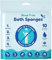 Sweet Carefor Rinse Free Bath Sponge Wipes Body Wash Wipes for Bathing -Bed Bath,Camping, Festivals,Hospitals, Gym and Travel (Pack of 1 (10 PCS))