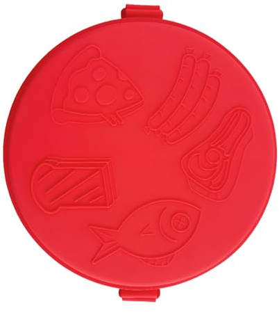 Sandwichera para microondas, de pizza de calentamiento rápido, máquina de queso a la parrilla para microondas, para horno, pizza, panqueques, desayuno, cocina, dormitorio en casa