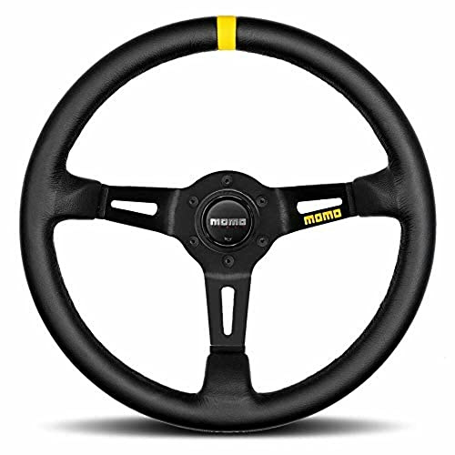 Momo Volante R1908/35L (MOD 08 Pelle Nera), 1 Confezione