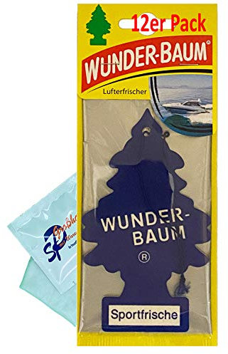 12 Stück Sportfrische Wunder-Baum Lufterfrischer Duftbaum