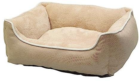 Nobby 61790 Komfortbett eckig Classic ARNO beige 73 x 59 x 18 cm