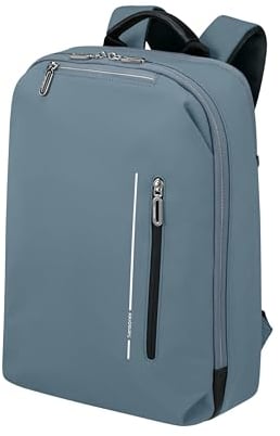 Samsonite Laptop Backpack 14,1, Zaino per laptop, Grey (Petrol Grey)