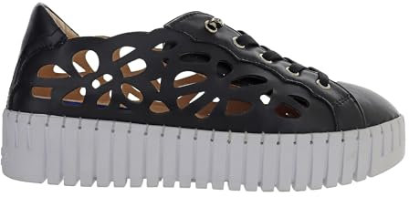 Bernie Mev Damen TW Elinora Slip On Leder Schuhe (Black, EU Schuhgrößensystem, Erwachsene, Damen, Numerisch, M, 38)