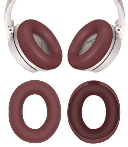 Fiorky Silikonhülle for Bose QuietComfort/QuietComfort Ultra Kopfhörer, Kratzfeste Schutzhülle, schweißfeste Kopfhörer, Ohrpolster-Abdeckung, waschbare Ohrpolster-Abdeckung, Schutz