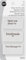 Dritz Woven Iron-On Labels, Off White Background with Brown Text