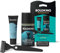 Boldking Bartpflege Set für Männer Regular - Rasierset mit Nassrasierer, 2 Stück Rasierklingen, Rasiergel Männer und After shave Creme - Rasierset für Männer für normale Haut