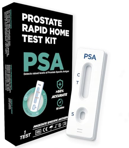 Prostate PSA Self Test Kit – Fast, Simple Screening with Video Instructions