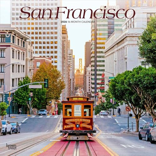 San Francisco 2026 – 16-Monatskalender: Original BrownTrout-Kalender [Mehrsprachig] [Kalender] (Wall-Kalender)
