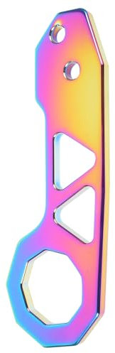 GRIRIW Abschlepphaken Aus Aluminiumlegierung Heckschlepphaken Auto Anhängerhaken Rennanhängerhaken Für Erhöhte Festigkeit Und Langlebigkeit