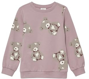 s.Oliver Kuscheliges Sweatshirt mit All-Over-Print