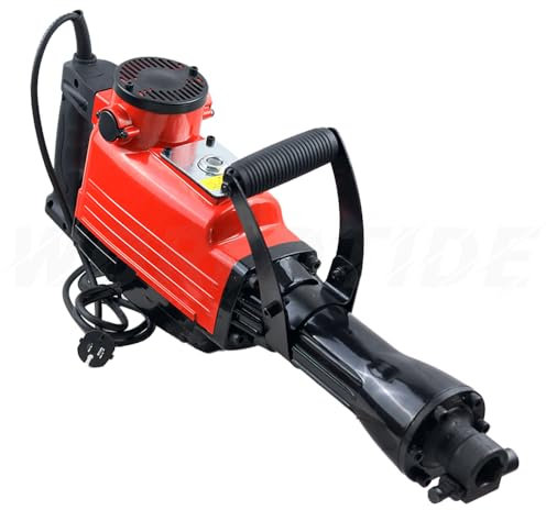 4000W Electric Demolition Jack Hammer Drill with 3 Chisels Heavy-Duty Jackhammer Concrete Breaker Chipping Impact Picks