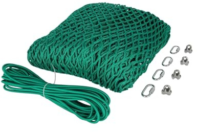 AVERDE Futtersparnetz Heunetz 4,0 x 4,0 m, 3 cm Maschenweite