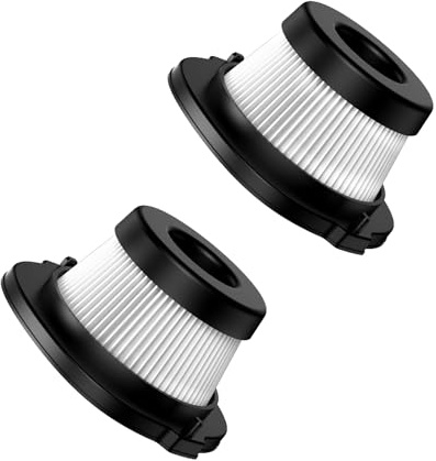 POWJIE 2 Stück Waschbarer und wiederverwendbarer Filter für GV08 Handstaubsauger