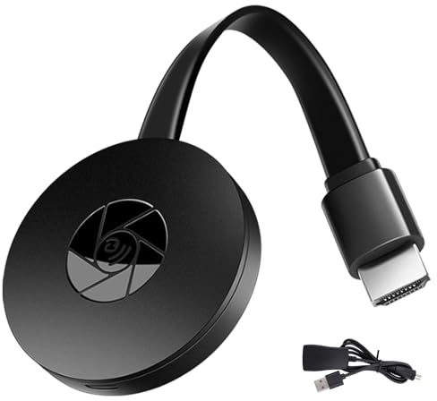 Wireless Hdm Display Adapter,1080p Chromecast Device For Tv Chrome Cast,Chromecast Alternative Device For Tv,Chromecat 4k For Ios/Android/Windows/Mac Os(Not Applicable To Googl EDevices)