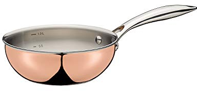 Spring Culinox Sauteuse 18 cm 5-Lagen Mehrschichtmaterial mit Kupferschicht