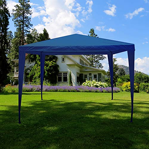 Garden Vida Pop Up Gazebo 3x3m Marquee Party Tent Outdoor Garden Canopy Waterproof with Carry Bag, Blue