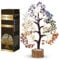 YATHABI Décoration d'arbre de Vie à 7 Chakras – Arbre en Cristal – Décoration Feng Shui – Bonsaï en Cristal – Arbre en Pierres précieuses – Pierres précieuses et Cristaux – Arbre Spirituel – Pierres