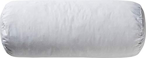 Erwin Müller Nackenrolle, Nacken-Kissen Montreal, Daunen-Feder 85% Federn, 15% Daunen Größe 40x15 cm Ø - Kissen-Liegekomfort: fest, trocknergeeignet