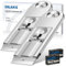 DILAKS 2-Pack Razor Scraper, All Metal Heavy Duty Razor Blade Scraper with Extra 20-Piece Blades