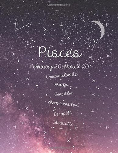 Pisces: Purple Pisces Notebook