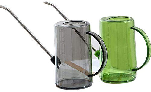 Omenluck - Regadera transparente para bonsái (1 unidad)