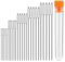 Sewing Needles Large Eye Sharp Point, 25pcs Large Eye Stitching Needles Hand Sewing Needles,Yarn Knitting Needles in a Clear Tube Sewing Needles Set (25)