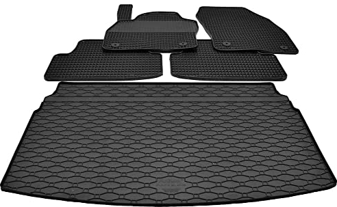 Mattenprofis Gummimatten + Gummi Kofferraumwanne Set passend VW T-Cross ab Bj. 12/2018 RKK