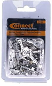 Connect 37590 Non-Insulated Female Terminals 50pc