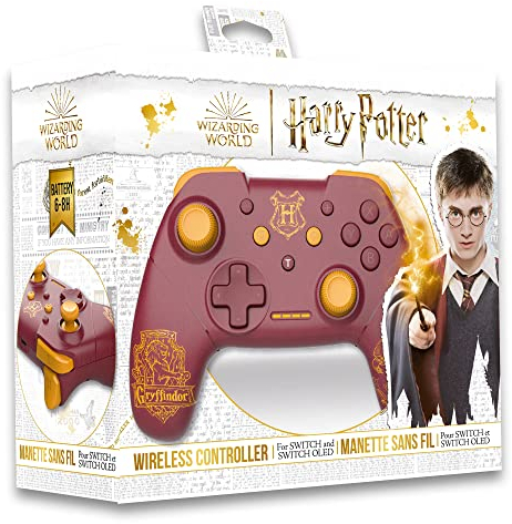 Freaks and Geeks Freaks and Geeks Harry Potter Gryffindor Nintendo Switch Controller Wireless rot