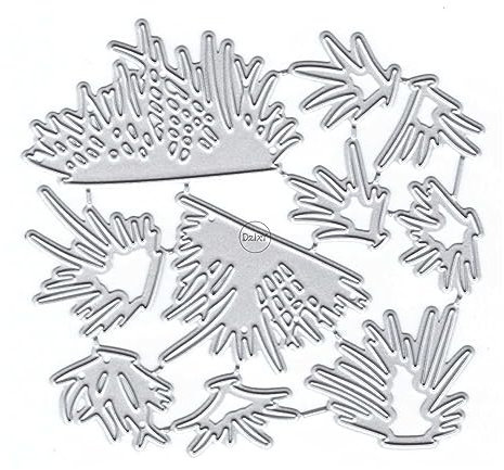 DzIxY Kombination Gras Spitze Metall Stanzformen für Kartenherstellung Kit Prägung Papier Stanzen Scrapbook Maschine Schablonen Lagerung Taschen Liefert