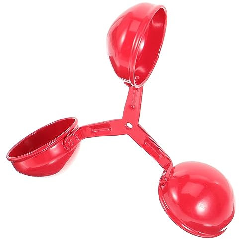 Kisangel Messbecher für Windgeschwindigkeiten 3-tassen-windmesser Metall-anemometer für Einfache Montage und Tragbares Design