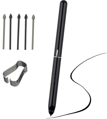 Dakexiong Galaxy Tab S4 Stylus S Pen Reemplazo Compatible con Samsung Galaxy Tab S4 EJ-PT830B T835 T837 S Pen con Puntas/Puntas (Negro)