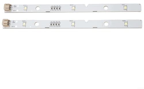 2Pcs Replacement LED Light Strips For Hisense/Rongsheng Refrigerator, MDDZ 162A 1629348, Cool White 10,000K~12,000K, 16 Cm