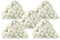 vhbw 5X Sac de balles 1000 g Compatible avec Intex Filtre à pisine, Filtre à Sable - 50 mm