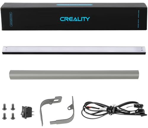 Creality Kit oficial de barra de luz LED Ender 3 V3, kit LED de impresora 3D, fácil instalación, chip mejorado, luz suave de ahorro de energía y sin estroboscópico, 24 V/5 W para Ender 3 V3