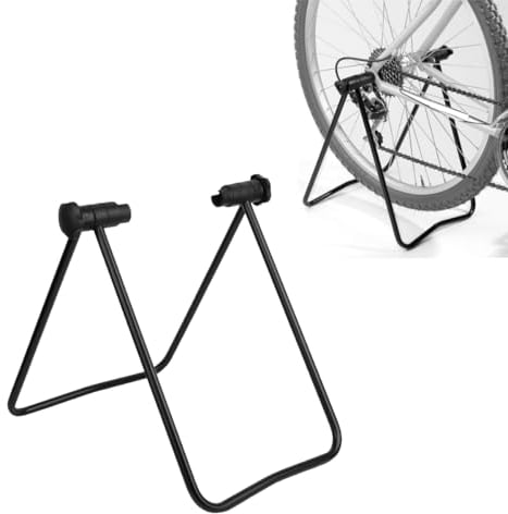 ECOVELO Supporto per Bici Portabici Pieghevole da Terra Cavalletto per Riparazione Ruote Manutenzione Biciclette Stand Parcheggio