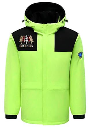 RLEHJN Beheizbare Jacke Herren Beheizbare Hoodie 4-Zonen-Wärme, Polarfleece-Heizjacke Heated Jacket, Daunenjacke Funktionsjacke für Outdoor Wandern Motorrad Camping