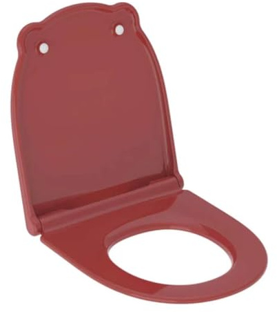Geberit Bambini WC-Sitz für Kinder, ohne Absenkautomatik, 502.969.FY.1, Farbe: Karminrot