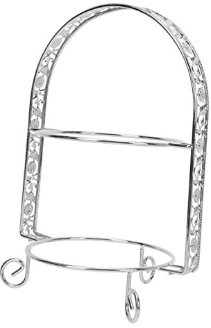 PRETYZOOM Porta Torte Piani Espositore Per Cupcake e Dessert Alzata Decorativa Per Torte Da Festa Supporto in Ferro Per Dolci e Frutta