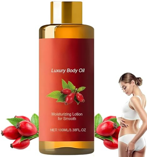 Glow Remedy Oil, 100ml Glow Straff Magic Öl mit 99% Natürlichen Inhaltsstoffen, Straffendes Massageöl für trockene Haut, Falten, Linien & schlaffe Hautpflege 2