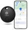 HH-Tech Bluetooth Smart Tag (Black Pack-1) For Android Devices Compatible with Google Find Hub, Find My, Air Tracker Tag, Item Finder, Easily Track Your Wallet, Bag, Suitcase, and More (Android ONLY)