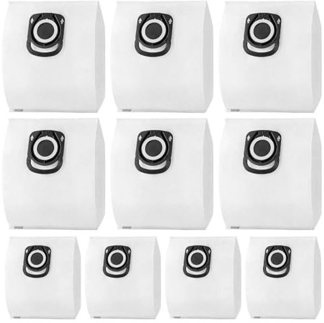 ZERATLVD Bolsa for aspiradora Rowenta, Tefal, Moulinex Silence Force, ZR200520, ZR200720 y ZR200920(10PCS)