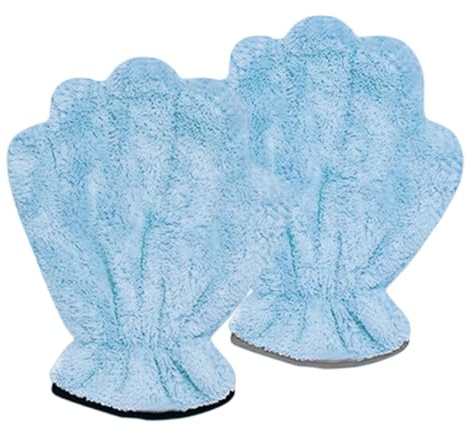 Jubilofex Trockentuch für Hunde, weich, schnell trocknend, Korallen-Fleece-Handschuh – Hundepfoten-Handtuch – für drinnen und draußen, Reisen, Tierarzt, Fellpflege, Baden, Waschen, Kaninchen, Kätzchen