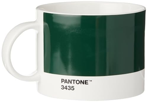 Pantone Teebecher, Porzellan, Dark Green 3435, 80 millimeters mm