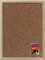 Herlitz Kork-Pinnwand mit Naturholzrahmen (60 cm x 40 cm + 60 Pinnwand-Nadeln)