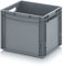 Auer Packaging Eurobehälter 40 x 30 x 32 | Transportbox Eurobox Transportbehälter Aufbewahrungsbox 40x30x32 EG 43/32 offene Griffe stapelbar Euro Behälter Box Plastik