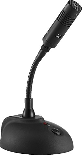 JTS ST-5000T Schwanenhals-Tischmikrofon, Schwarz